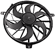 2004 Jeep Grand Cherokee - Radiator Fan 6 Cyl 4.0L, For Models With 2 Speed Motor, Single fan