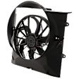 Radiator Fan - Fan Blade, Motor and Shroud, 6 Cyl., 4.0L Engine