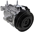 2007 Jeep Liberty Limited - A/C Compressor, With Clutch, 6-Groove Pulley, 6 Cyl 3.7L
