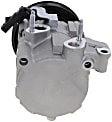 2007 Jeep Liberty Limited - A/C Compressor, With Clutch, 6-Groove Pulley, 6 Cyl 3.7L