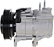 2007 Jeep Liberty Limited - A/C Compressor, With Clutch, 6-Groove Pulley, 6 Cyl 3.7L