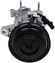 2007 Jeep Liberty Limited - A/C Compressor, With Clutch, 6-Groove Pulley, 6 Cyl 3.7L