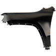 Front, Driver Side Fender