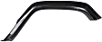 1997-2001 Jeep Cherokee - Front, Driver Side Fender Flares, Textured Black, For Models without Country Package