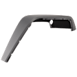 2007-2017 Jeep Wrangler - Front, Driver Side, Fender Flares, Textured Black