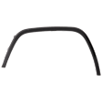 Front, Driver Side Fender Flares, Textured Black