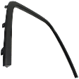 Front, Driver Side Fender Flares, Textured Black