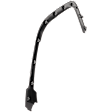 Front, Driver Side Fender Flare, Textured Black, For Models without Off Road Package, Except Trailhawk Model