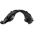 Front, Passenger Side Fender Liner, Plastic, Without Insulation Foam, Except Models with 6.4L Engine