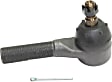 Front, Driver or Passenger Side, Inner Tie Rod End, At pitman arm