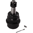 Front, Driver or Passenger Side, Upper, Ball Joint, Adjustable, Includes nut