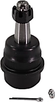 Front, Driver or Passenger Side, Upper, Ball Joint, Adjustable, Includes nut