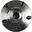 Front, Driver or Passenger Side Wheel Hub, With Bearing, 5 x 4.5 in. Bolt Pattern
