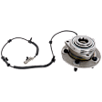 2006 Jeep Commander - Front, Driver or Passenger Side Wheel Hub, RWD, 5 Lugs, With Bearing, With Sensor