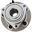 Front, Driver or Passenger Side Wheel Hub, With Bearing, With Sensor, 5 x 5 in. Bolt Pattern