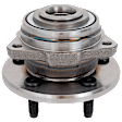 Front, Driver or Passenger Side Wheel Hub, with Bearing, 5 x 4.5 In. Bolt Pattern, Non-ABS