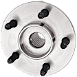 Front, Driver or Passenger Side Wheel Hub, with Bearing, 5 x 4.5 In. Bolt Pattern, Non-ABS