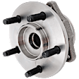 Front, Driver or Passenger Side Wheel Hub, with Bearing, 5 x 4.5 In. Bolt Pattern, Non-ABS