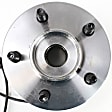 Front, Passenger Side Wheel Hub, With Bearing, With Sensor, 5 x 4.5 in. Bolt Pattern