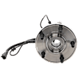 Front, Driver or Passenger Side Wheel Hub, With Bearing, With Sensor, 5 x 5 in. Bolt Pattern, 6 Cyl., 3.8L Engine