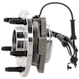 Front, Driver or Passenger Side Wheel Hub, With Bearing, With Sensor, 5 x 5 in. Bolt Pattern, 6 Cyl., 3.8L Engine