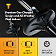 Front, Driver or Passenger Side Air Strut, With Air Spring, 8 Cyl., 4.2L Engine