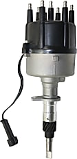 Distributor, 6 Cyl., 4.0L Engine, Blade Type, 3-prong Oval Connector, Electronic Distributor