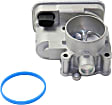 Throttle Body, 4 Cylinder;  With Dual Row Connector