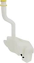 Washer Reservoir, Without PumP, Without Sensor, Without Filler Neck