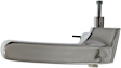Front or Rear, Passenger Side Interior Door Handle, Chrome, Without Door Lock Hole, 6 Cyl., 3.7L Engine