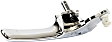 Front or Rear, Driver Side Interior Door Handle, Chrome, Without Door Lock Hole, 6 Cyl., 3.7L Engine