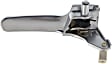 Front or Rear, Driver Side Interior Door Handle, Satin Chrome, Without door lock hole, 6 Cyl., 3.7L Engine