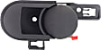2015 Jeep Wrangler - Front Or Rear, Passenger Side Textured Black Interior Door Handle,