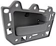 Front, Passenger Side Gray Interior Door Handle