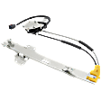 Front, Passenger Side Window Regulator, Power, 4-Door Models