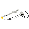 Front, Passenger Side Window Regulator, Power, 4-Door Models