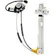 Front, Passenger Side Window Regulator, Power, 4-Door Models
