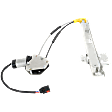 Front, Passenger Side Window Regulator, Power, 4-Door Models