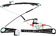 Front, Driver Side Power Window Regulator, With Motor