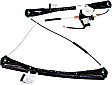 Front, Driver Side Power Window Regulator, With Motor