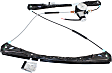 Front, Driver Side Power Window Regulator, With Motor