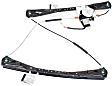 Front, Driver Side Power Window Regulator, With Motor