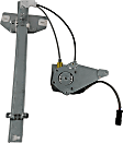 Front, Driver Side Window Regulator, Power, Ball Stud Style