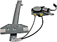 Front, Driver Side Window Regulator, Power, Ball Stud Style