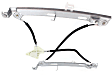Front, Passenger Side Power Window Regulator, Without Motor