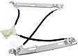 Front, Passenger Side Power Window Regulator, Without Motor