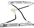 Front, Passenger Side Manual Window Regulator, Without Motor