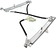 2015 Jeep Patriot - Front, Driver Side Manual Window Regulator, Without Motor