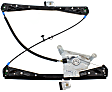Front, Passenger Side Power Window Regulator, Without Motor