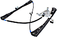 Front, Passenger Side Power Window Regulator, Without Motor